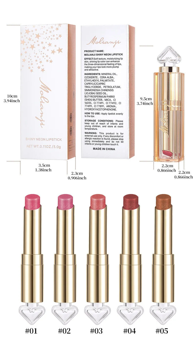 Matte Velvet Lipstick Waterproof Long-Lasting Smudge & Transfer Proof Gloss for Daily & Party Makeup Ideal Valentine's Day Gift Quake