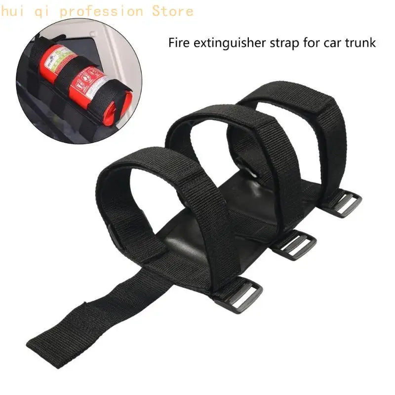 Car Extinguishers Mount Strap Extinguishers Holder Adjustable Roll Rod Fixed Strap Extinguisher Mount H8WE Quake