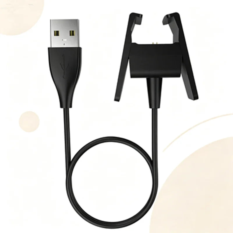 New arrive For Fitbit Charge 2 USB Smartwatch Charger Replacement Charger Charging Cable Quake