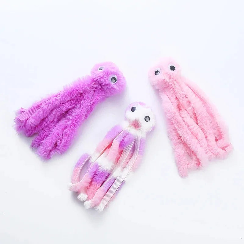 Eight-claw Plush Catnip Toy Beautiful Cat Toy Suitable for Tearing and Biting Interactive Dental Toy Perfect for Pet Play Quake