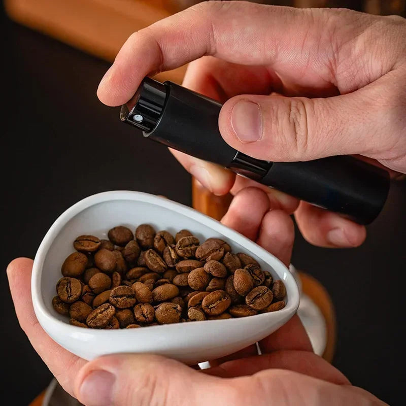 Coffee Bean Quantitative Cup Tray and Spray Portable Humidifier Anti Fly Powder Coffee Grinder Accessories Quake