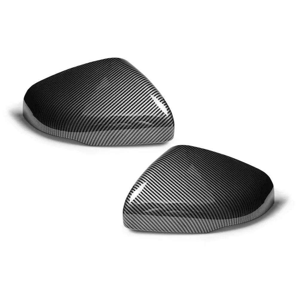 For Kia Sorento 2021 2022 Car Rearview Side Mirror Cover Wing Cap Exterior Door Rear View Case Trim Sticker Carbon Fiber Silver Quake
