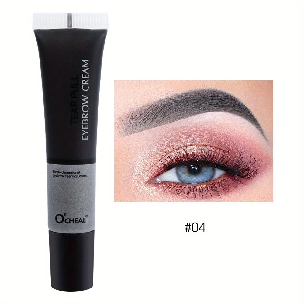 Long-Lasting Waterproof Eyebrow Gel - Semi-Permanent Tattoo Tint For Enhanced Color And Definition - Cosmetic Quake 04