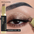 Glitter Eyeshadow Stick, Push and Pull Design; Bright and Dark Two-color Eye Shadow Design; Easy To Color; Save Makeup Time; Quake 04