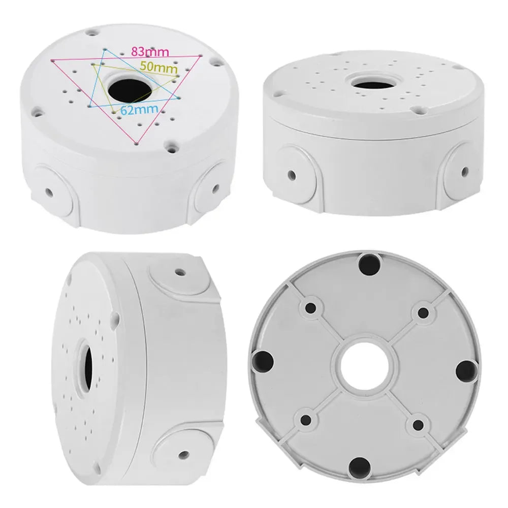 Camera Junction Box Cable Deep Base For Dome/IP Camera Waterproof Mount Bracket Plastic Base Surveillance Dome Brackets Quake