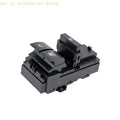 Door Glass Lift Button Assembly for Car Repair Service, Black Window Control Housing with Lock Control and Ref 6RF959858C for Quake CN