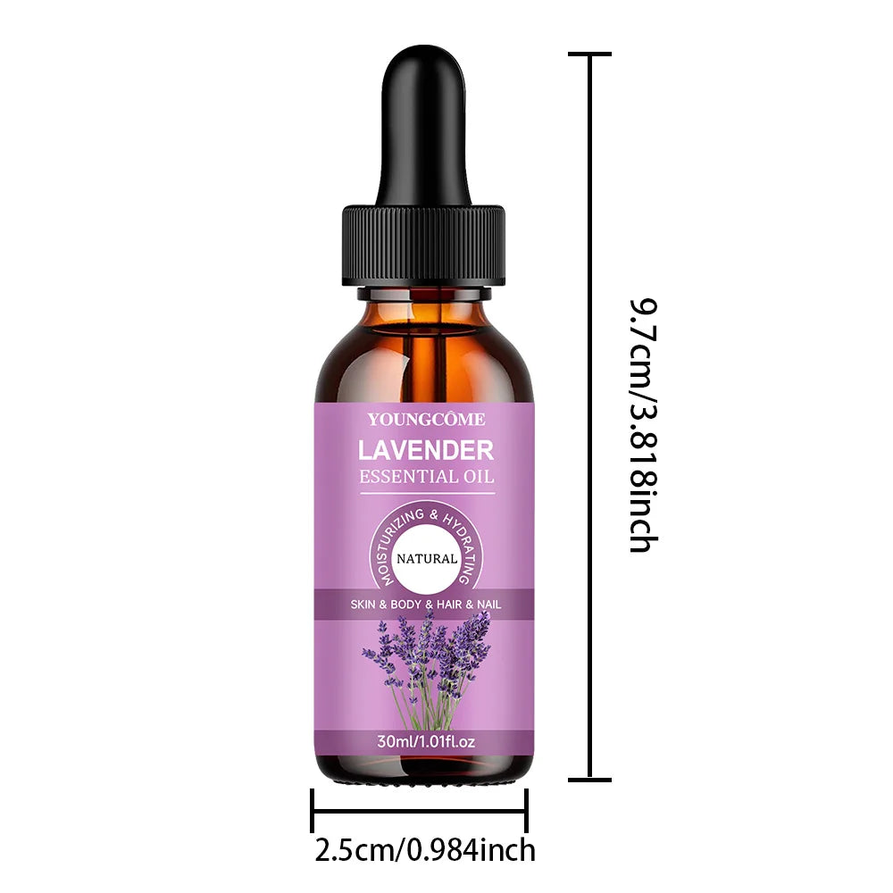 YOUNGCOME rosemary Essential Oil for Hair & Skin Care,Natural,Moisturizing,Aromatherapy,Massage & Humidifiers,Skin And Hair Care Quake 30G