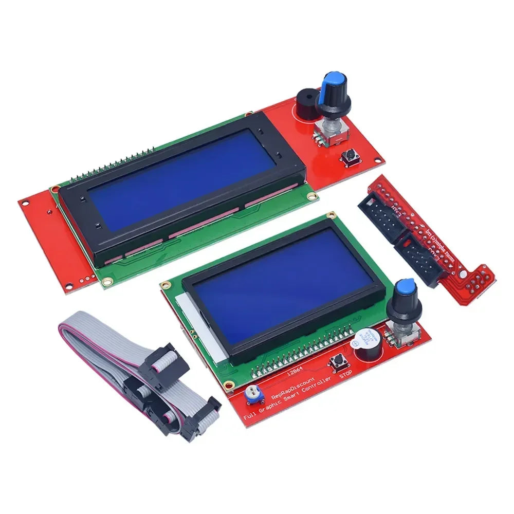 LCD 2004 12864 Control Panel Smart Controller Display Compatible with Ramps 1.4, 1.5, 1.6 for RepRap Mendel 3D Printer Quake