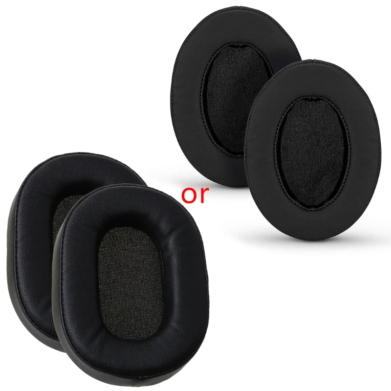 1Pair Ear Pads Cushion Cover Earpads Sponge Replacement for ATH-MSR7 M50X M20 M40 M40X SX1 Headphone K1KF Quake