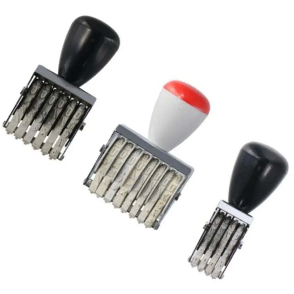 Roller 4,6 or 8 Digit Number Number Stamp Personalized Changeable Roller Stamps Business Stamps Office Quake