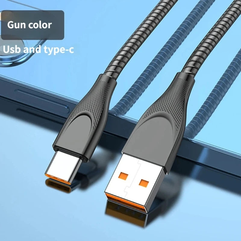 Metal Braided Cable USB To Type C 65W Power Delivery Convenient Charging Type C K1KF Quake