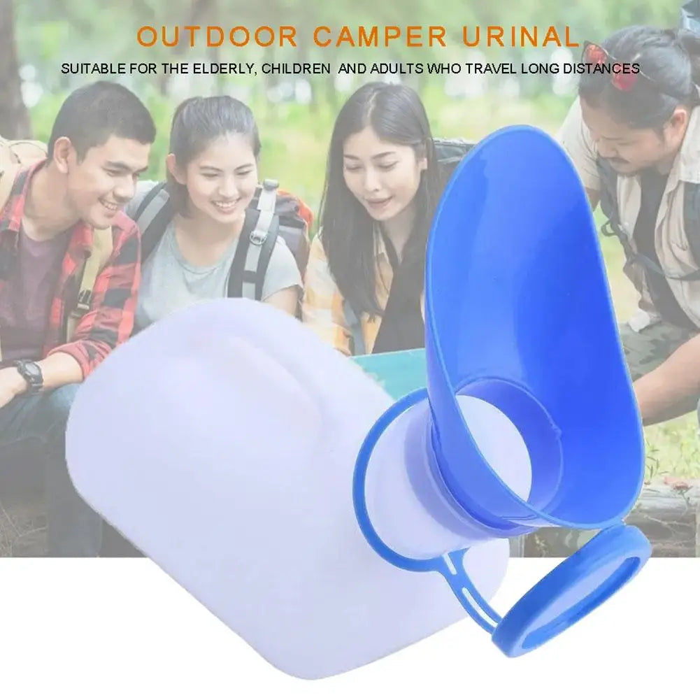 Unisex urinal with car mounted urinal interface, suitable for car mounted urinals automotive parts 1000ML Quake