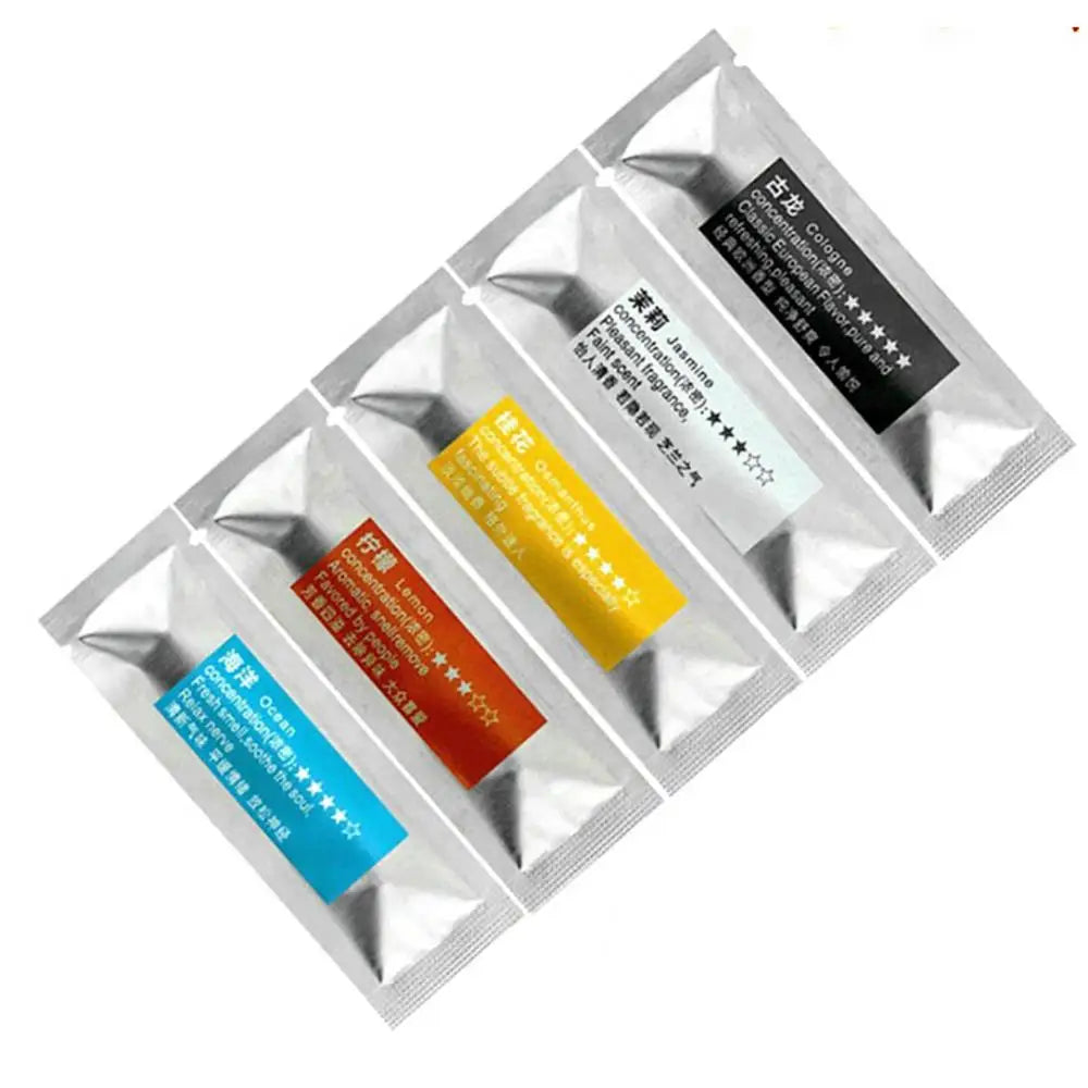 5Pcs Car Replacement Air Freshener Purifier Solid Perfume Diffuser Stick Cores Ocean Lemon Jasmine Cologne Osmanthus Quake