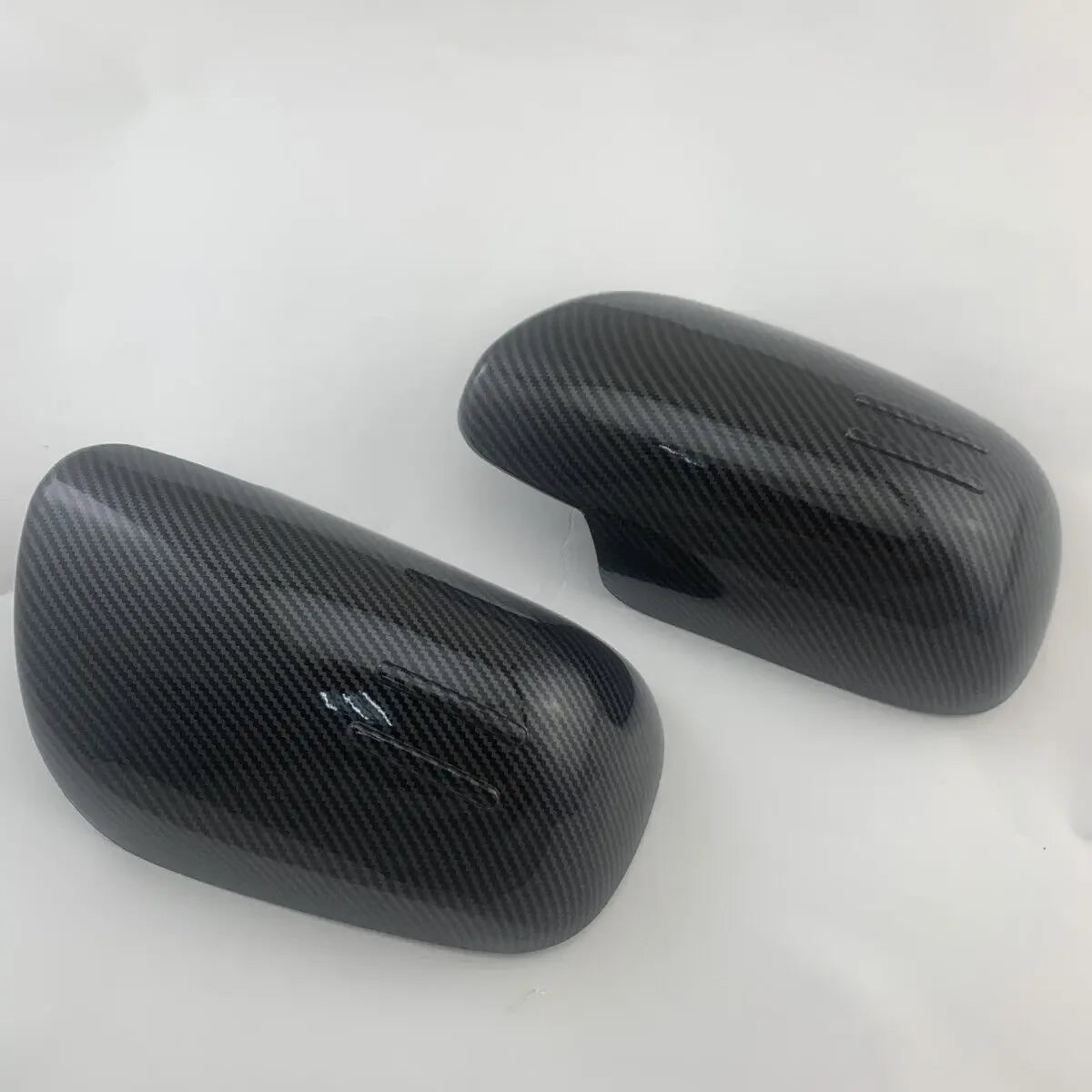 For Toyota Corolla 09-13 Yaris 06-11 VIOS 08-10 Matrix 09-10 Car Rearview Mirror Cover Wing Cap Exterior Door Rear View Trim Quake