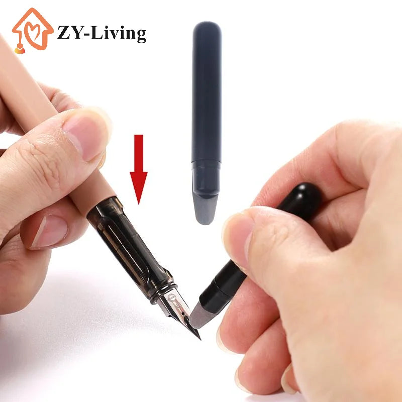 1-5PCS Pen Nib Slit Opener, Deal With The Nib Gap, Dry Ink, Less Ink, Writing Too Fine Ink, Gold Powder Plugs The Pen Phenomenon Quake 1PCS
