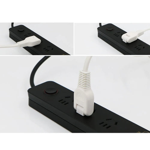 1 to 2 Plug Outlet Extender 2 Outlet Surge Protector Power Strip 180Degree for Kitchen Garden and Household Appliances K1KF Quake
