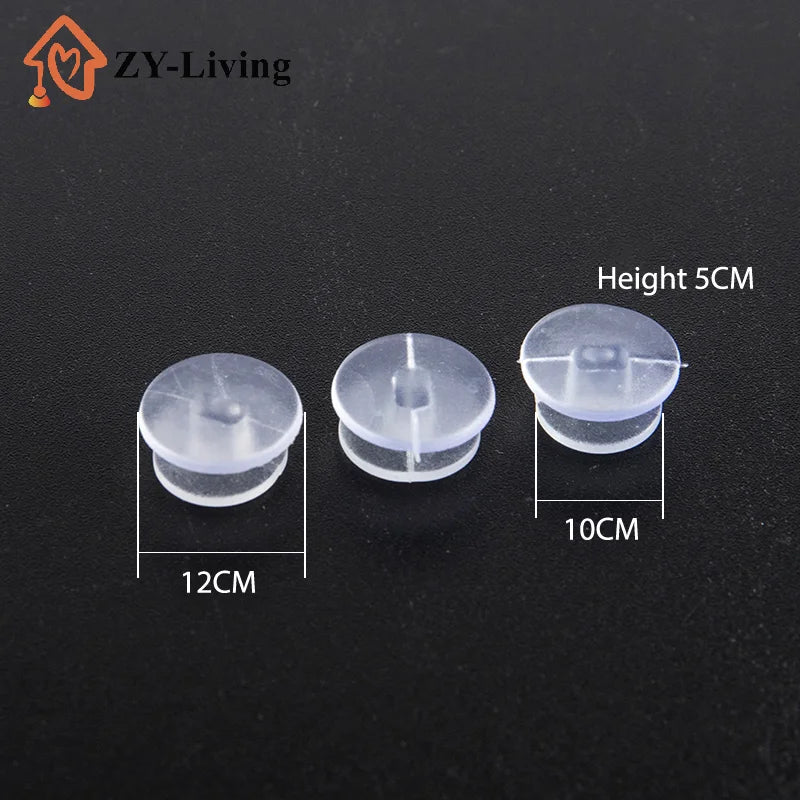 25Pcs For DIY Sandal Shoe Charms Jewelry Decor Transparent Buttons Accessories Quake