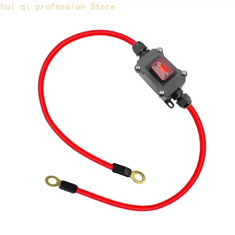 Inline Wire Switches with Quick Disconnect On Off 12-24V DPST Double Side Cable Switches Universal for Motorcycle H8WE Quake