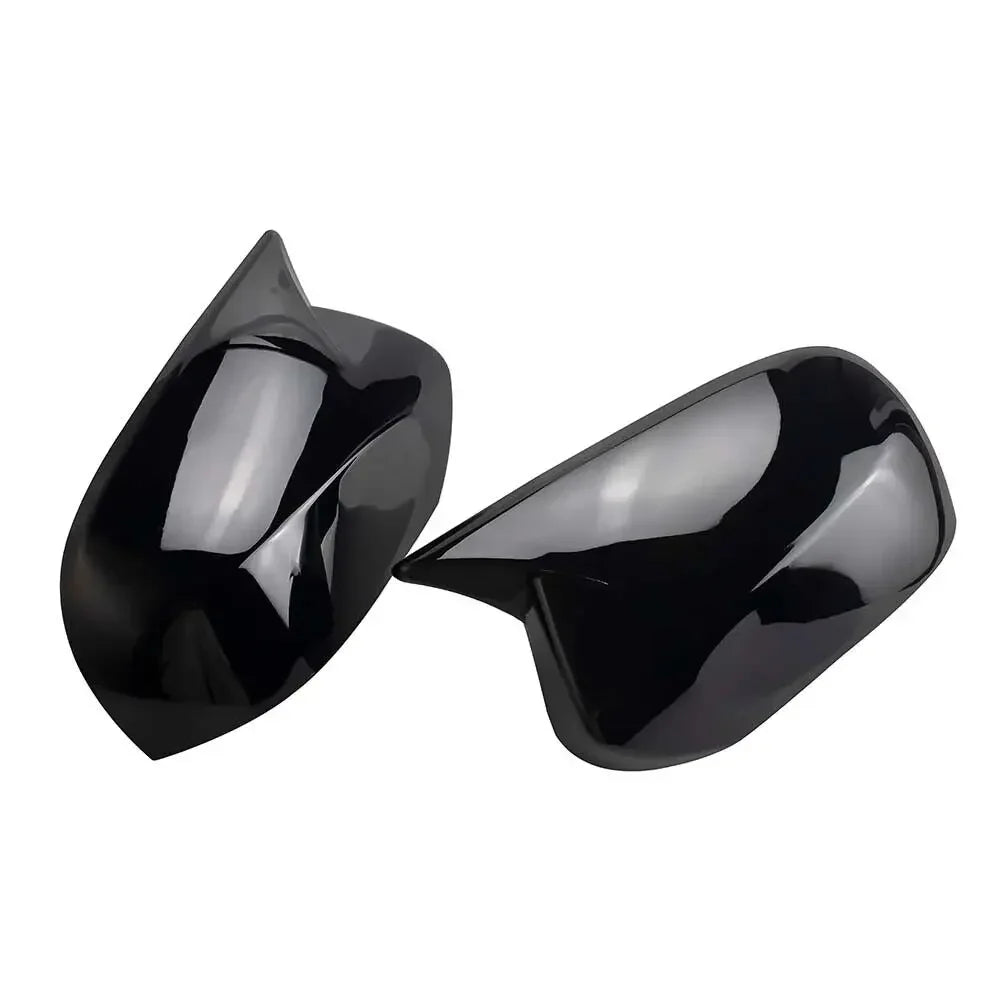 For Subaru Outback 2010-2013 Car Sticker Rearview Side Mirror Cover Wing Cap Exterior Door Rear View Case Trim Carbon Fiber ABS Quake