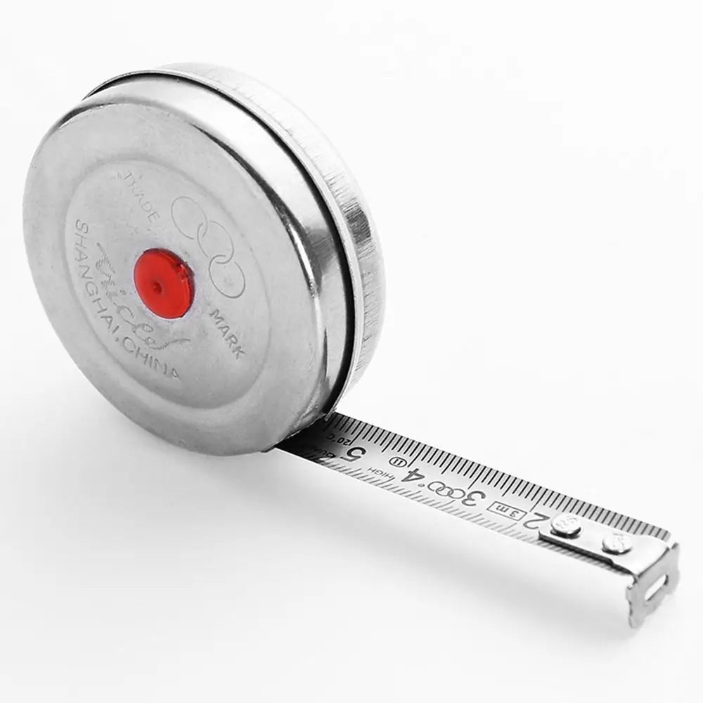 High Precision Stainless Steel Tape Ruler Tape Measure Steel Tape Measure Measuring Ruler 1m 2m 3 Meters 5m Quake