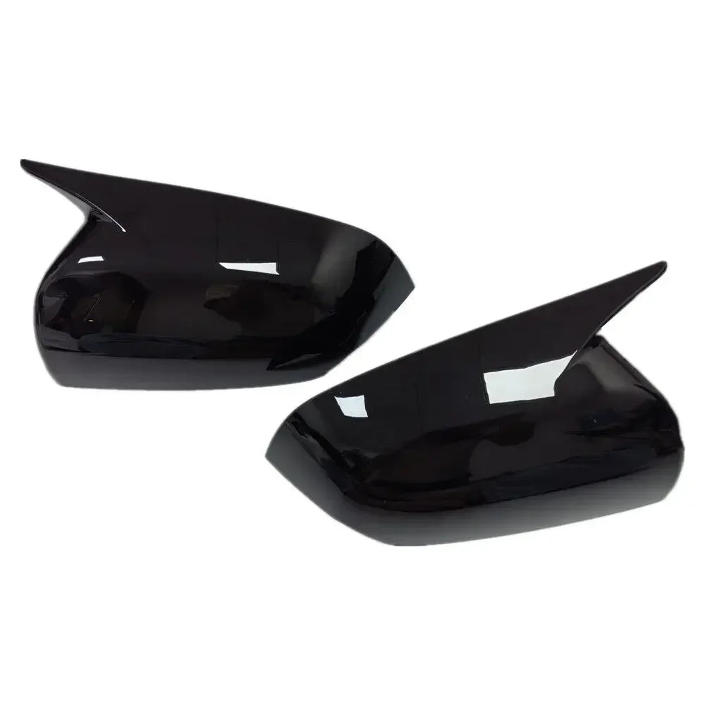 For Hyundai IX35 2018-2023 Car Sticker Rearview Side Mirror Cover Wing Cap Exterior Door Rear View Case Trim Carbon Fiber Look Quake