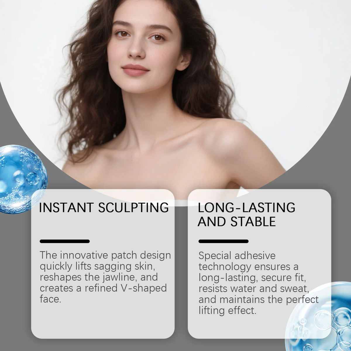 Moisturizing ampoule essence gently cares for facial contours, improves skin quality, and firms the skin Quake