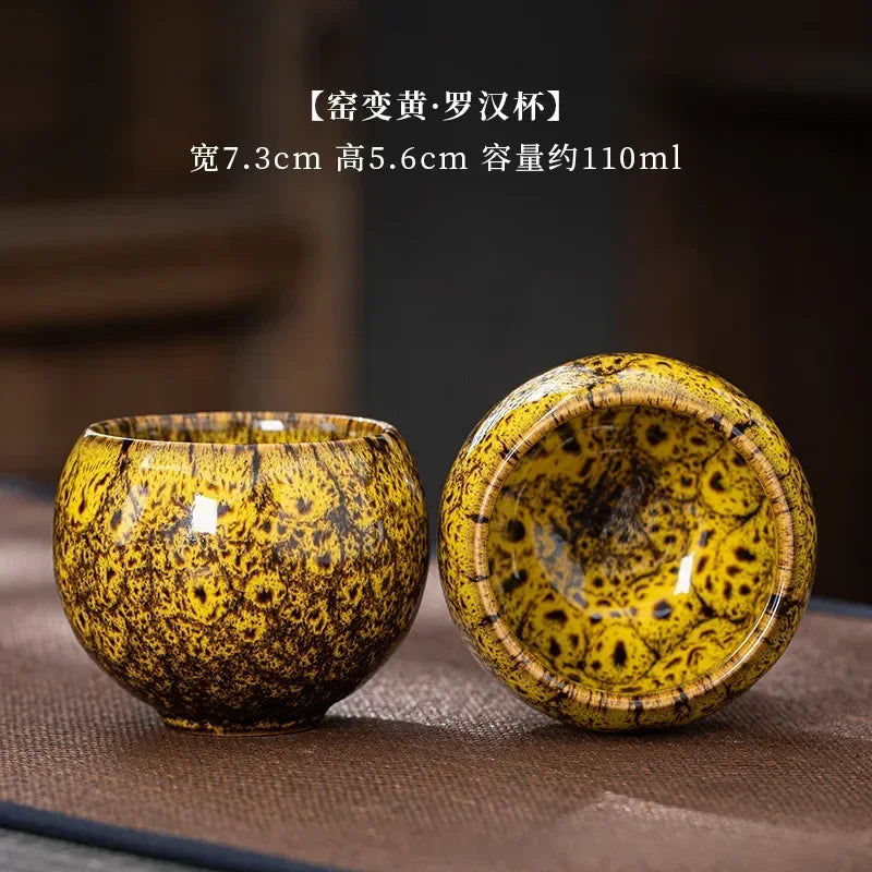 Creative and Personalized Mug Large Capacity Simple Ceramic Men's and Women's Couple Japanese Style Coffee Cup Quake Teacup 110ML 401-500ml