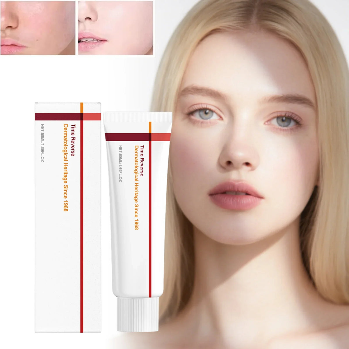 Centella Asiatica Time Reverse Cream Advanced Fast-Absorbing & Nourishing Cream Hydrates Firming Anti-Aging Face Cream Skin Care Quake