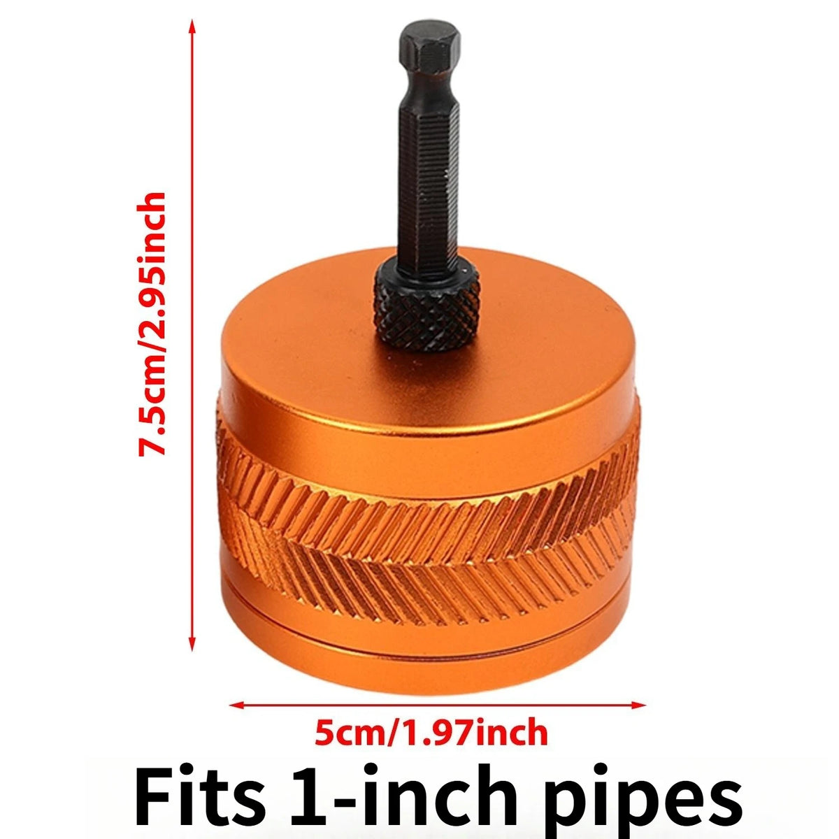 Metal Pipe Grinding Polishing Cleaner 1/4-inch Hex Shank Electric Drills Tool Copper Pipe Cleaner for Cleaning Rust Stains Paint Quake 1 inch China Mainland