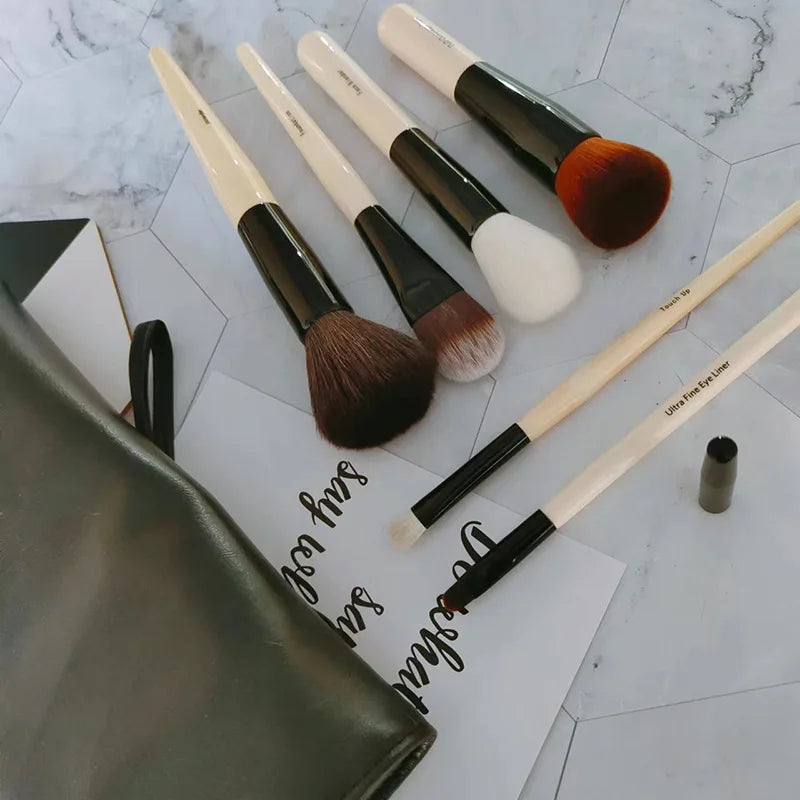 6pcs Soft Fluffy Makeup Brush Sets For Cosmetic Foundation Loose Powder Eyeshadow Blending Brush Beauty Tools Quake
