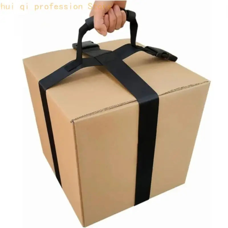 Box Carrying Strap with Handle for Luggage, Travel, and Moving Use H8WE Quake