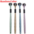 10/2PCS Creative Three Sided Toothbrush U Shape 360° No Blind Spot Cleaning Toothbrush Ultra Soft Bristles Gum Care for Adults Quake Random Color 2PCS