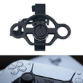 Game Controller Mini Steering Wheel for PS5 Remote Control Accessory for PS5 Racing Games Controller Steering Wheel Attachment Quake black