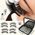 Easy-to-Apply Magnetic False Eyelashes Set:Reusable,No Glue Required-Natural Curl and Volume, Comfortable and Safe for Beginners Quake Default Title