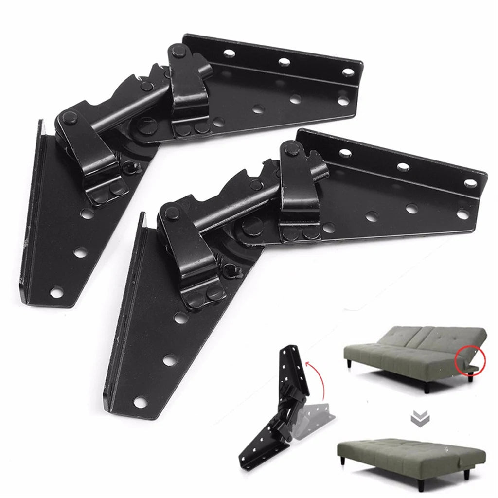 Adjustable Sofa Bed Hinge Set Mechanism Furniture Hardware for Bedroom Sofa Construction Quake