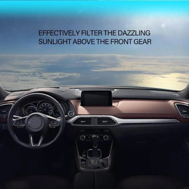 H8WE PVC Two Tone Car Window Film Car Sunshade Film Removable Vehicle Tint for Enhanced Privacy & Sun Protections Quake