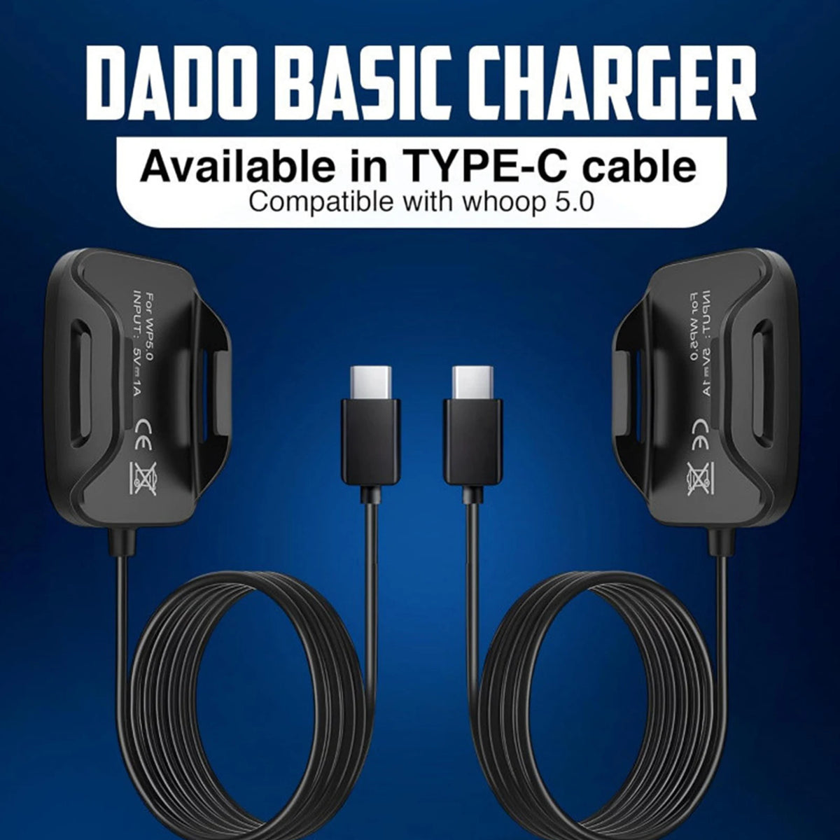 for Whoop 5.0 MG Portable Magnetic Charging Cable with 1m Charging Cable Basic Smartwatch Charger for Whoop 5.0/MG Smartwatch Quake