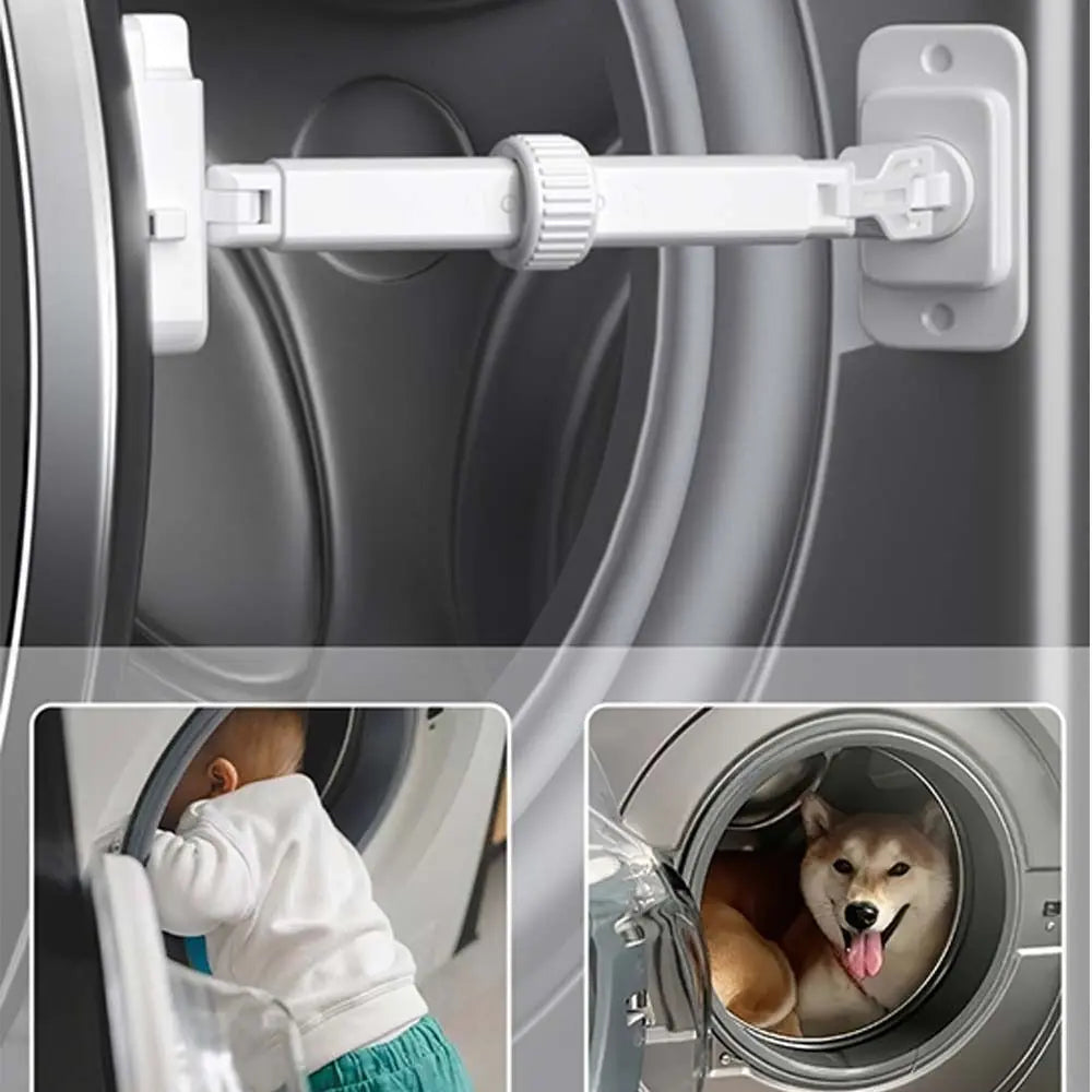 Multifunction ABS Window Lock No Punching Anti-theft Window Restrictor Adjustable Safety Buckle Window Stopper Home Quake