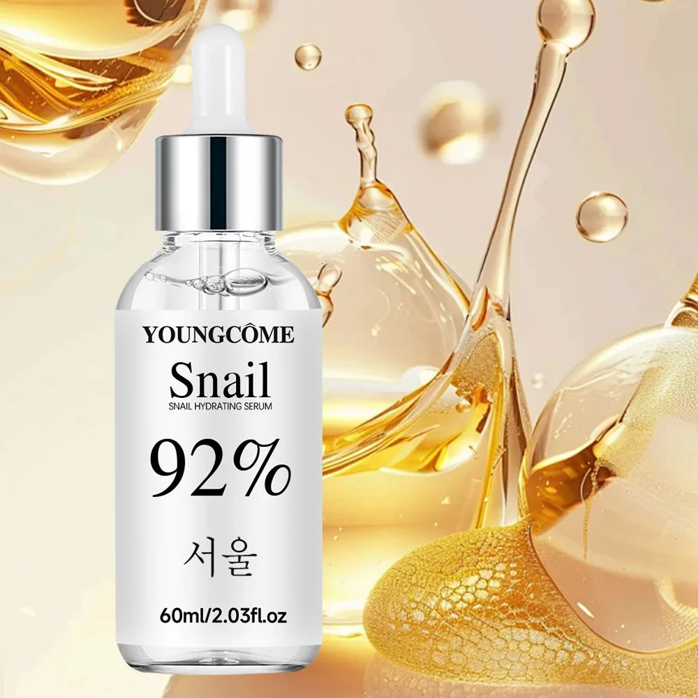 Snail Essence Fade Fine Lines Repair Skin Barrier Moisturizing Refines Pores Nourishes Anti Brighten Facial Essence Quake