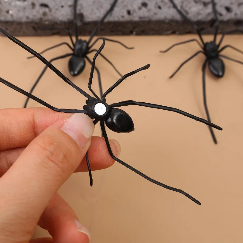 Simulated Spider Magnetic Refrigerator Sticker Funny Prank Horror Halloween Decor Kitchen Whiteboard Locker Multi-Scene Decor Quake