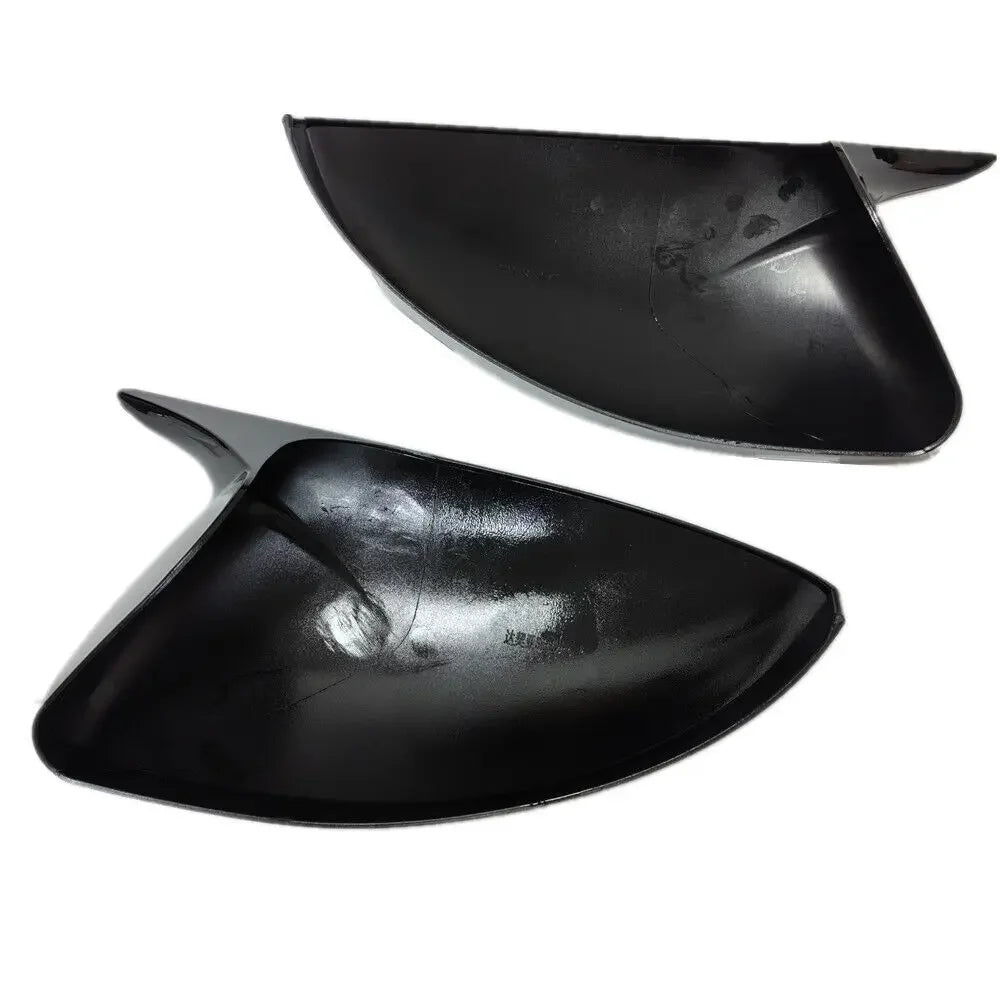 For Dacia Sandero 2021-2024 Car Sticker Rearview Side Mirror Cover Wing Cap Exterior Door Rear View Case Trim Carbon Fiber Look Quake