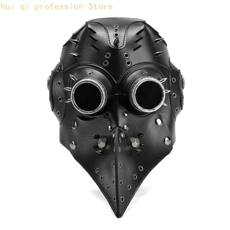 Steampunk Design Gothic Face Mask With Adjustable Straps For Halloween Costume Motorcycle Riders Protective Gear H8WE Quake Type B China Mainland