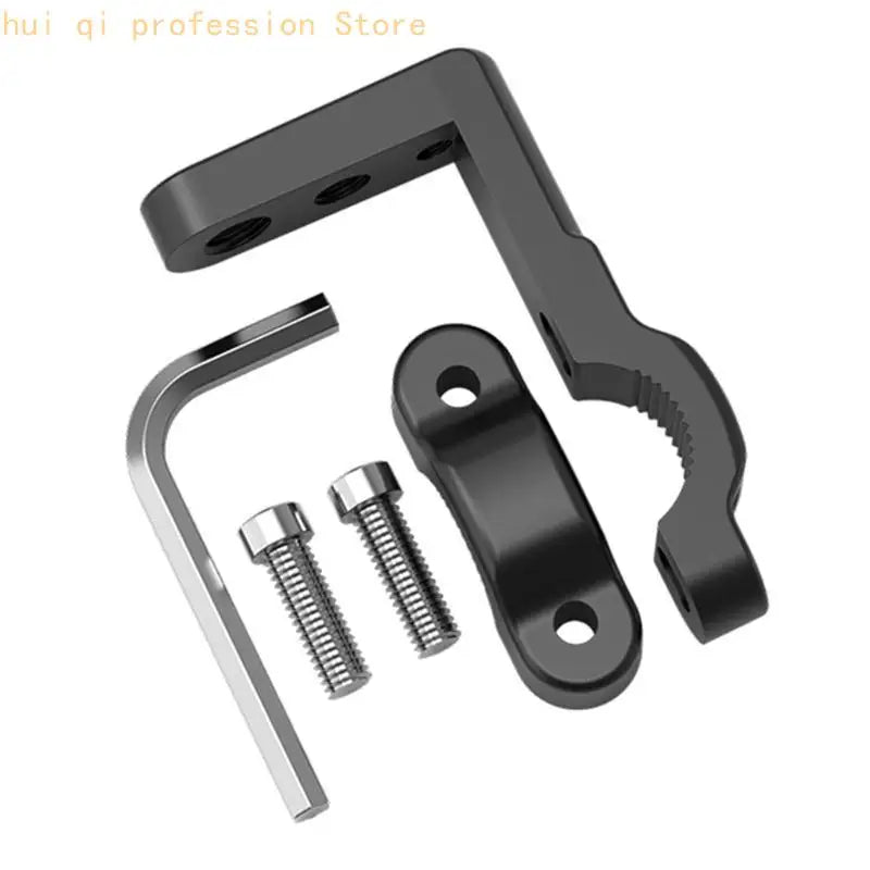 H8WE Multifunction Motorcycle Handlebar Extension Bracket rusts Resistant Designs Mounting for Improves Lighting & Navigation Quake