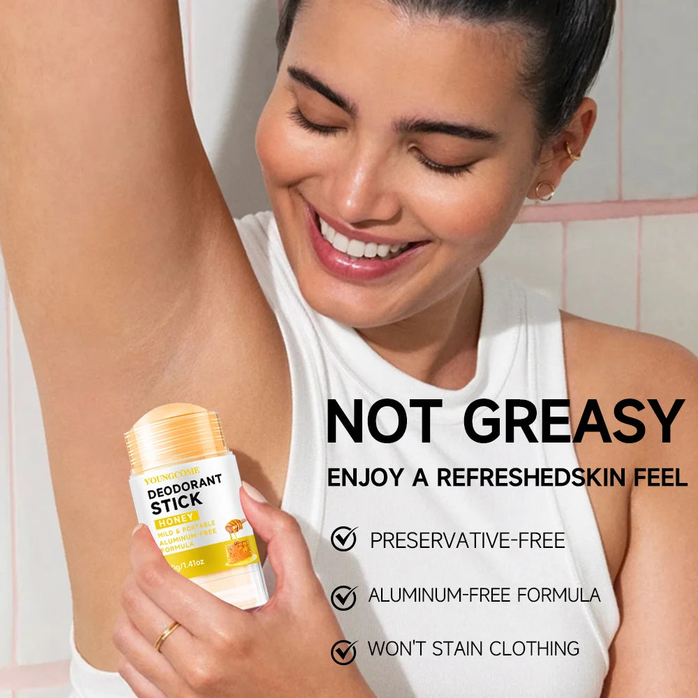  Portable Deodorant Stick Anti Sweating Keep Drying Lasting Fragrance Remove Armpit Odor Underarm Refresh Sticks Quake