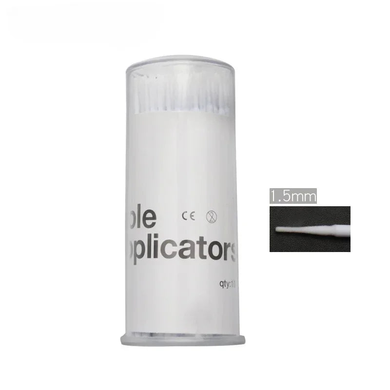 Wand Applicators Microbrush Mini brushes 100pcs barrel Makeup Eyelash Brushes Extension Disposable Applicator Mascara Quake M181 White S