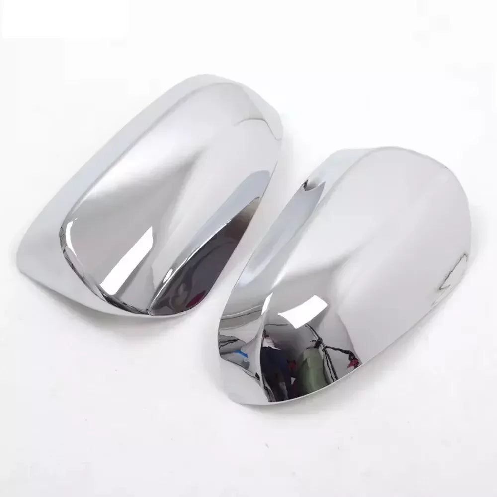 For Toyota Corolla Camry 2014-2018 Car Sticker Rearview Side Mirror Cover Wing Cap Exterior Door Rear View Case Trim Carbon ABS Quake Silver