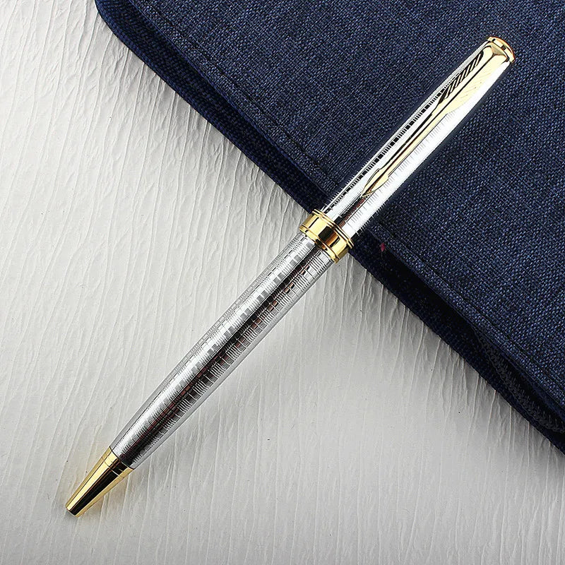 High Quality Multiple Colour Metal Ballpoint Pens Administrative Office Stationery Luxurs Blue Ink Quake 5017-3