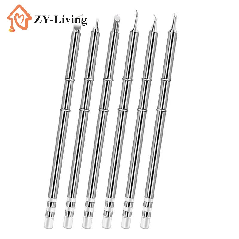 1Pcs T12 Multiple Styles Integrated Soldering Iron Tips Fast Heat Conduction Easy Tinning For DIY Electronic Repair Projects Quake