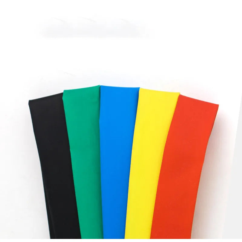10 M/LOT 1/2/3/4/5/6/8/10/10/12/14/16/18/20mm Color Heat Shrinkable Tube Shrink Tube Kit Insulation Tubing Wire Cable Insulation Quake