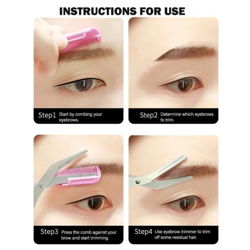 Travel Portable Eyebrow Trimmer Face Razor Face Hair Remover Tools Eyebrow Razor Instruments Cosmetic Beauty Pro Make Up Tools Quake